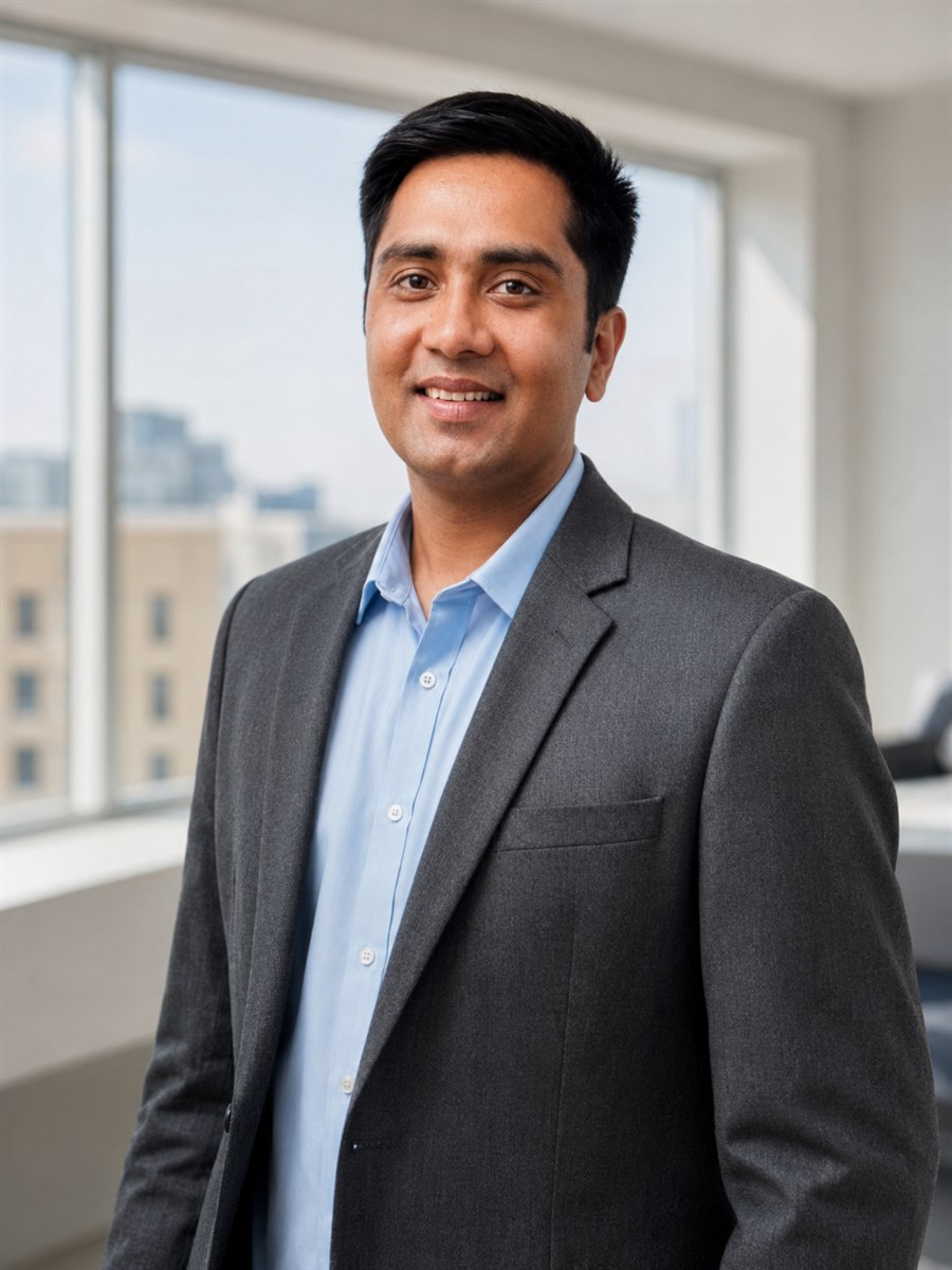 Portrait of Dr. Amit Malik, MDS, Restorative Dentist and Endodontist